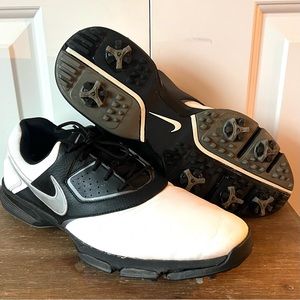 Nike Heritage Golf Shoes in Black/White Men’s Size 11